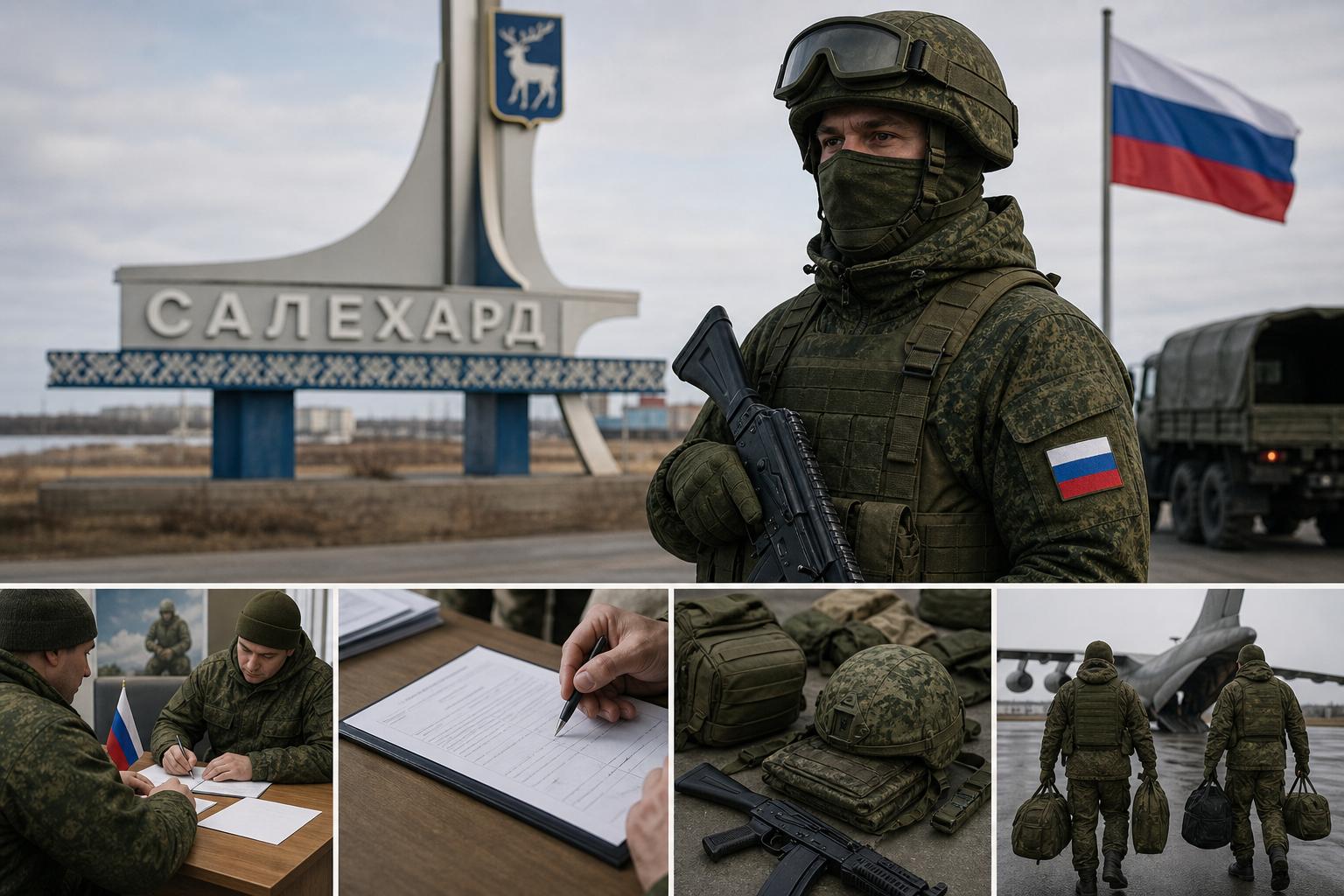 Контракт на СВО в Салехарде: какие есть вакансии, какие выплаты положены и как проходит оформление