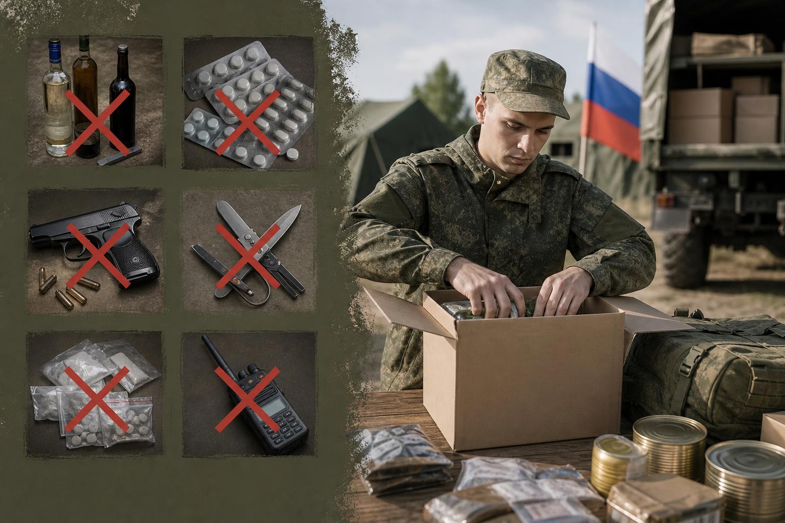 Что нельзя отправлять в посылке военнослужащему: вещи, которые лучше сразу убрать из коробки