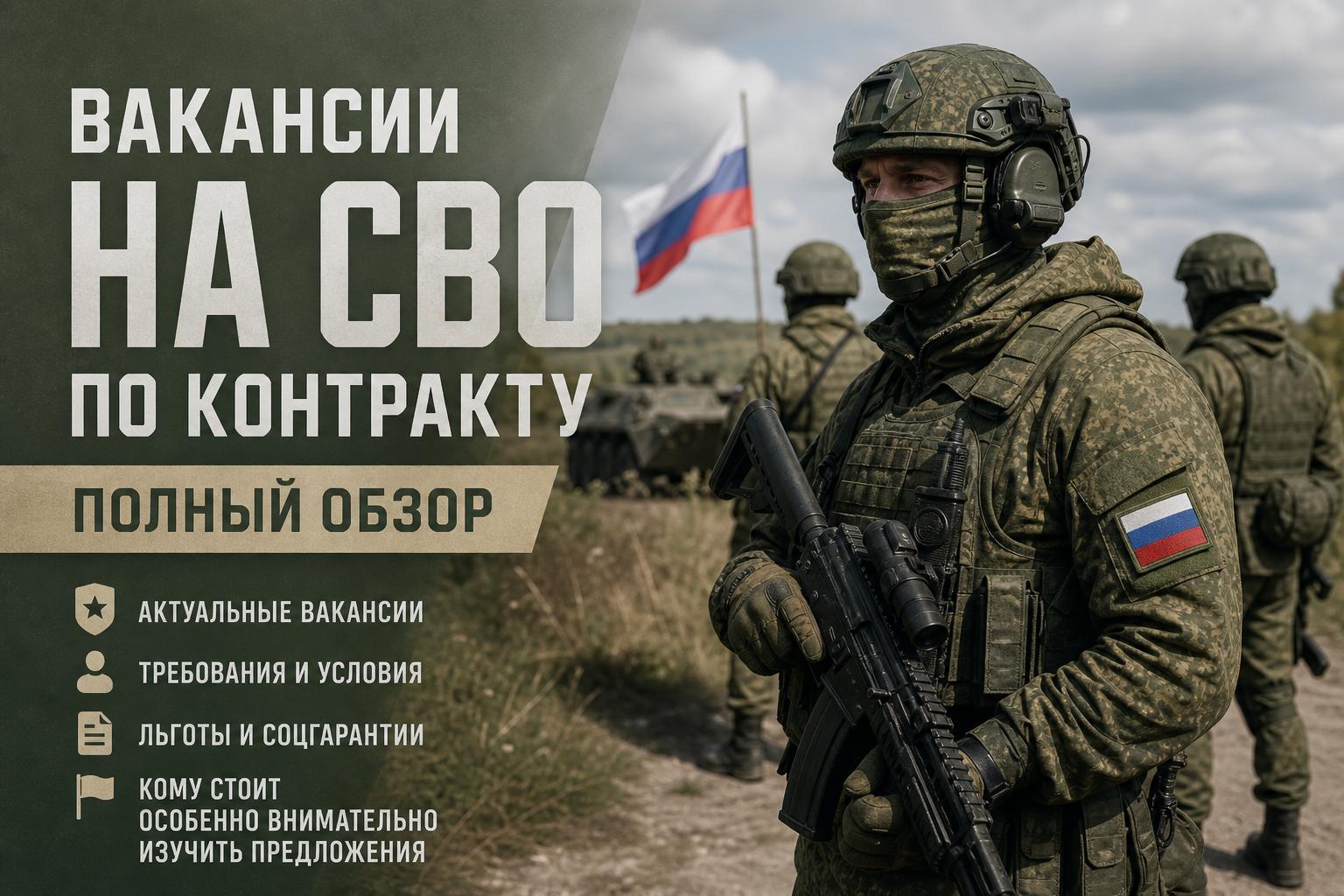 Вакансии на СВО по контракту: полный обзор. Кому стоит особенно внимательно изучить предложения Вакансии на СВО по контракту: полный обзор. Кому стоит особенно внимательно изучить предложения
