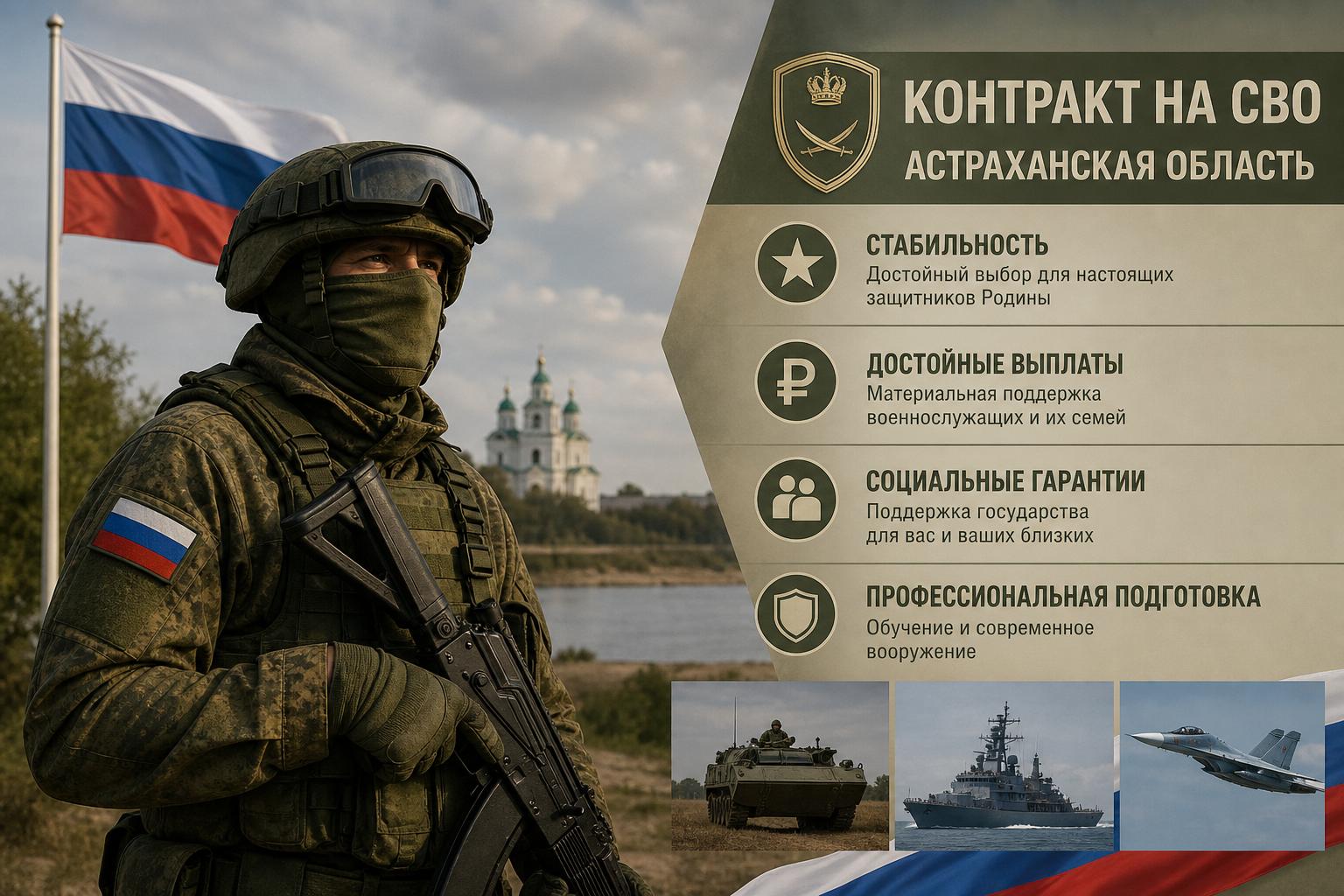 Контракт на СВО — Астраханская область: вакансии, выплаты, документы и пункт отбора. Какие выплаты предусмотрены по контракту Контракт на СВО — Астраханская область: вакансии, выплаты, документы и пункт отбора. Какие выплаты предусмотрены по контракту