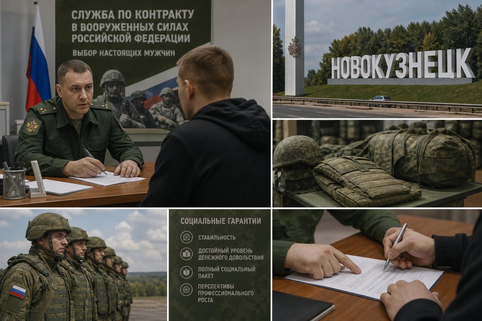 Контракт на СВО в Новокузнецке: какие есть вакансии, какие выплаты положены и где начать оформление