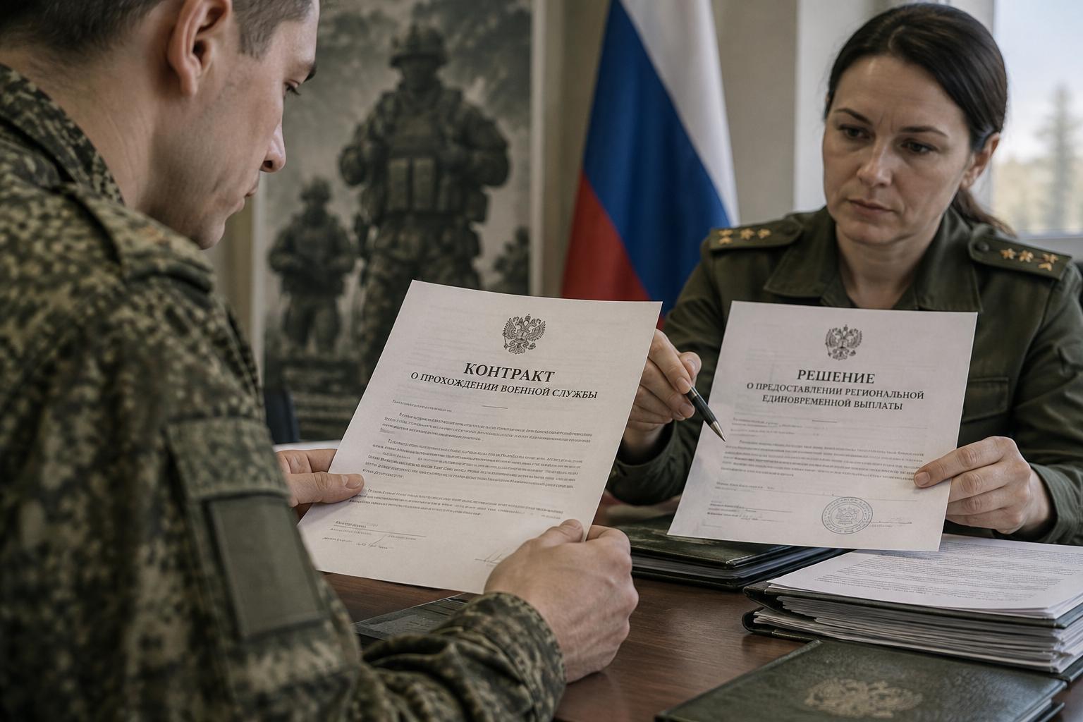 Чем подтверждается региональная выплата по контракту на СВО и какие документы обычно просят