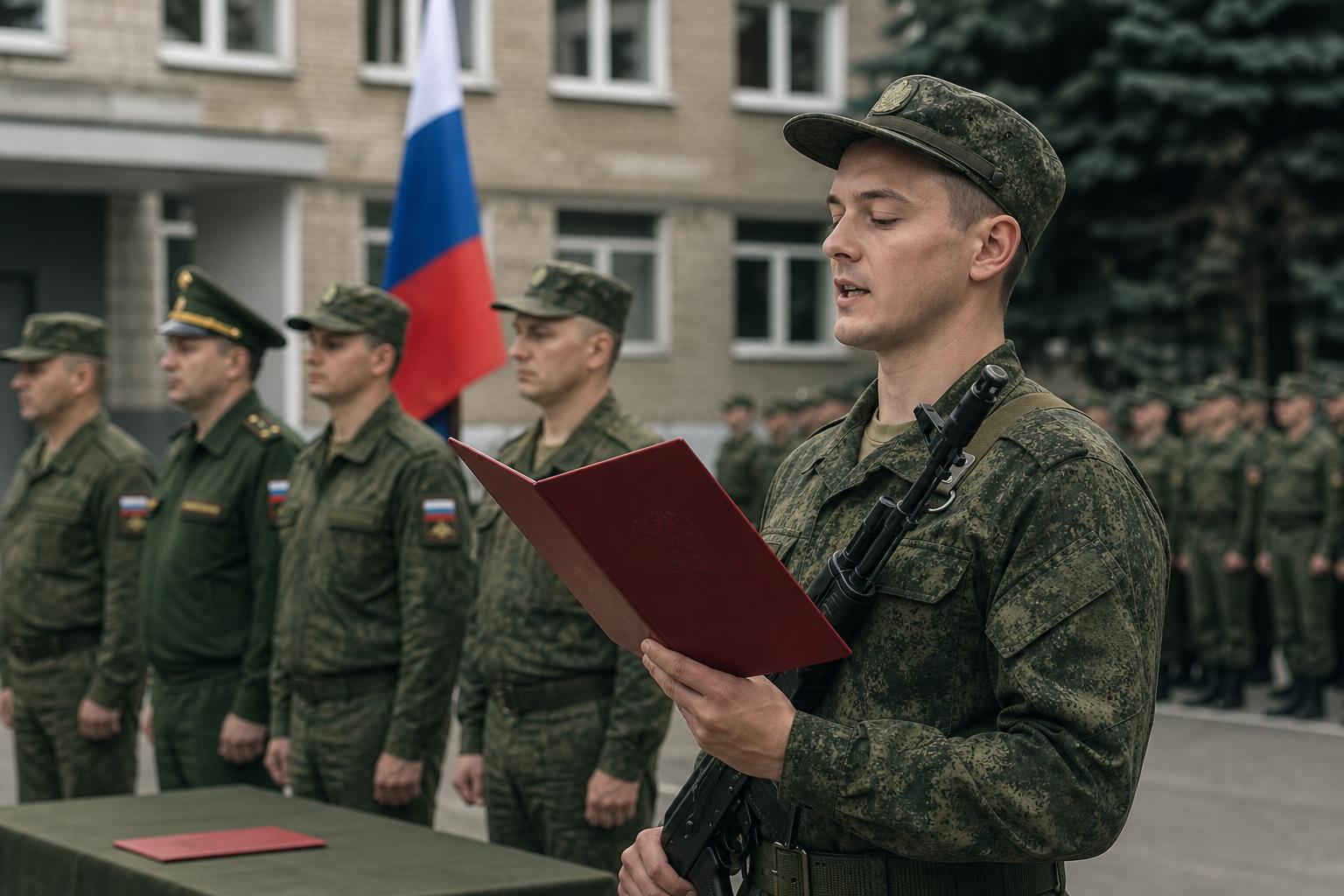 Военная присяга после заключения контракта: когда и как проходит