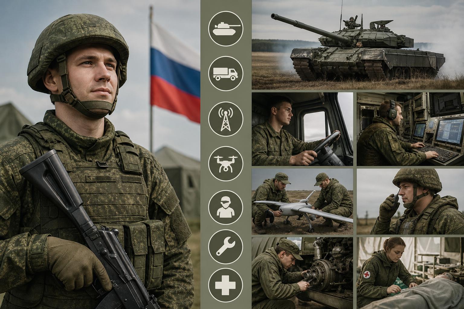 Служба по контракту без опыта: какие специальности доступны. Какие направления чаще всего доступны новичкам