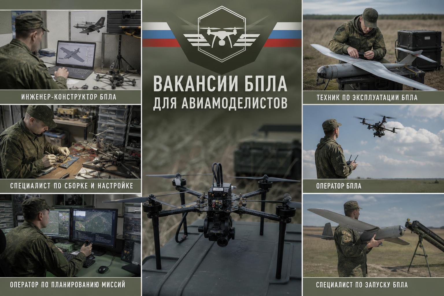 Какие вакансии БПЛА подходят авиамоделистам: где хобби превращается в востребованный навык